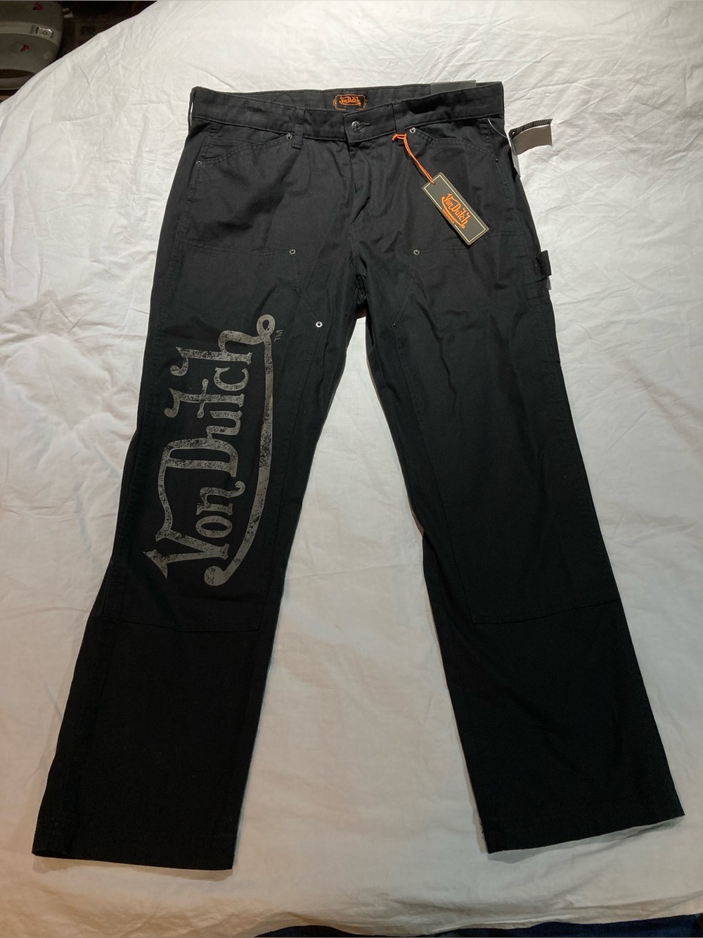 Von Dutch Carpenter Pants, Men’s size 36x30, NWT!